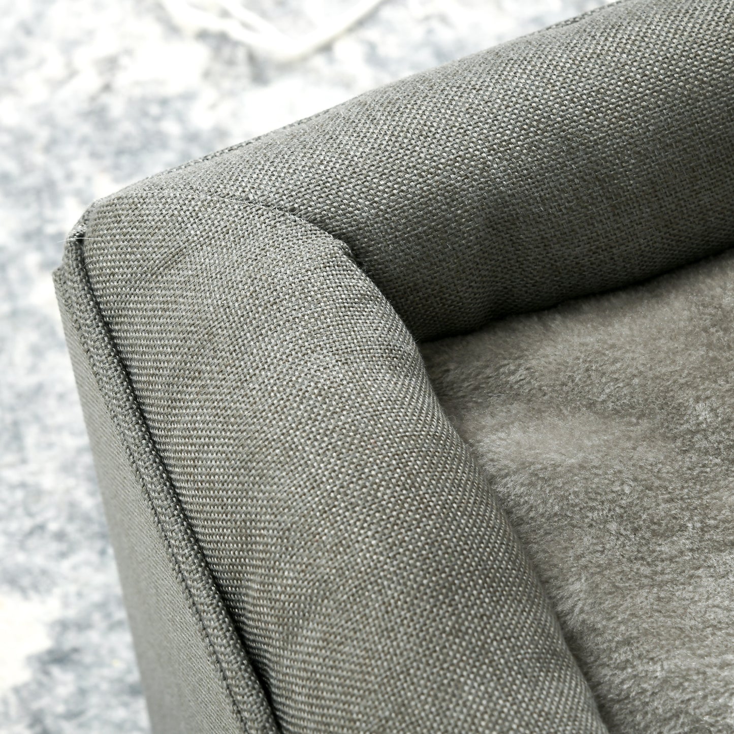 PawHut Katzenhöhle Katenbett 2-in-1 Katzenhöhle, ink. Kissen, 36,5 x 36,5 x 33 cm, Grün