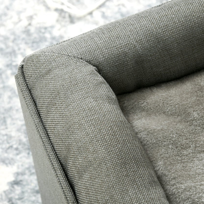 PawHut Katzenhöhle Katenbett 2-in-1 Katzenhöhle, ink. Kissen, 36,5 x 36,5 x 33 cm, Grün