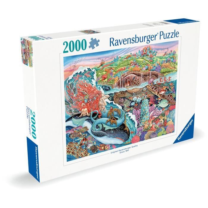 2000 piece puzzle, Adult puzzle, Ages 14+, The myth of Thalassa, Sea, 12001484, Ravensburger