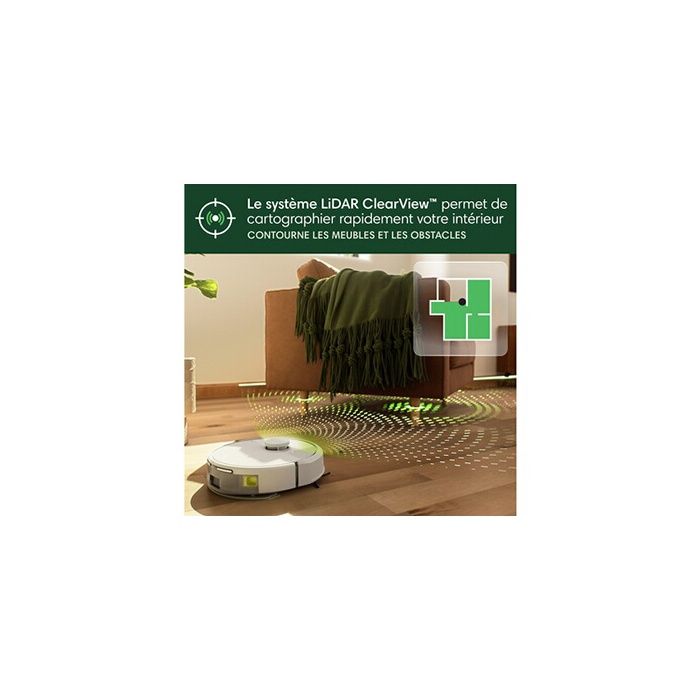 Irobot ROOMBA 105 COMBO ROBOT robot vacuum cleaner + Autoempty dock White