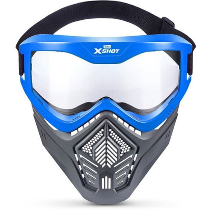 Accessory - ZURU - X-SHOT Excel Blue Mask - Adjustable mask - Stylish design - Integrated ventilation