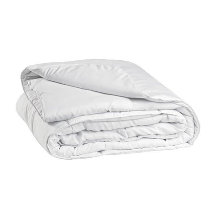 Duvet - 220 x 240 cm - temperate - 100% polyester - 2 people - white
