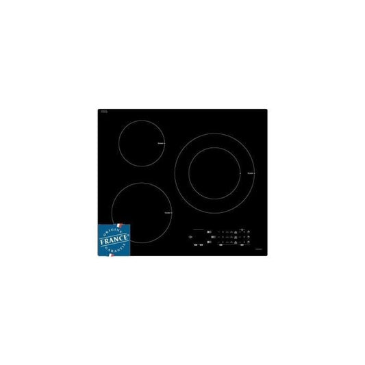 Sauter induction baking table - 3 zones - 7200W - L60 x D52 cm - SPI5361B - Glass spell - Black