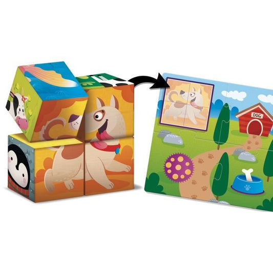 Wooden game for animals and logic - LISCIANI - Dexterity and observation
