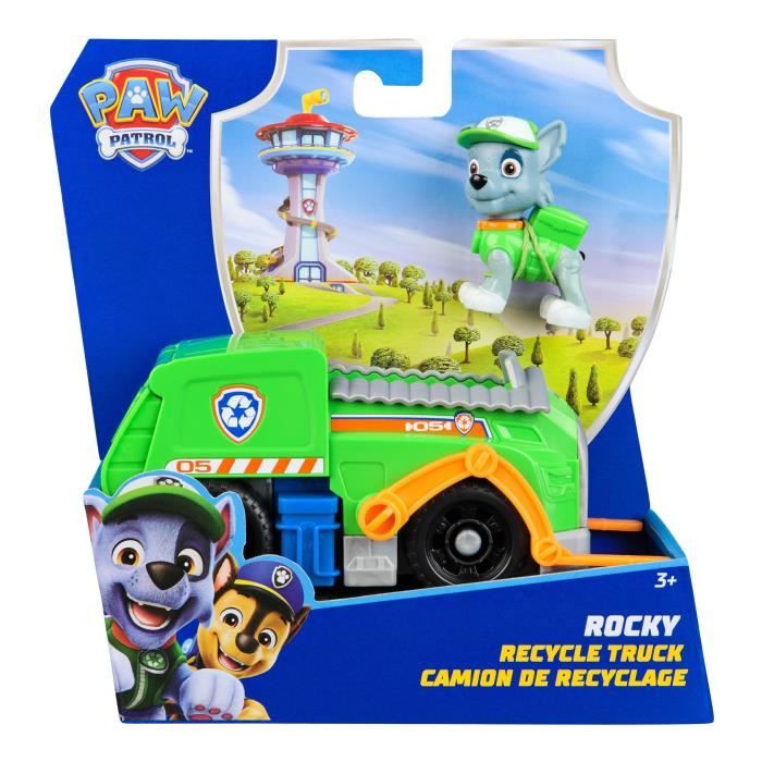 SPIN MASTER VEHICLE + ROCKY FIGURE PAW Patrol