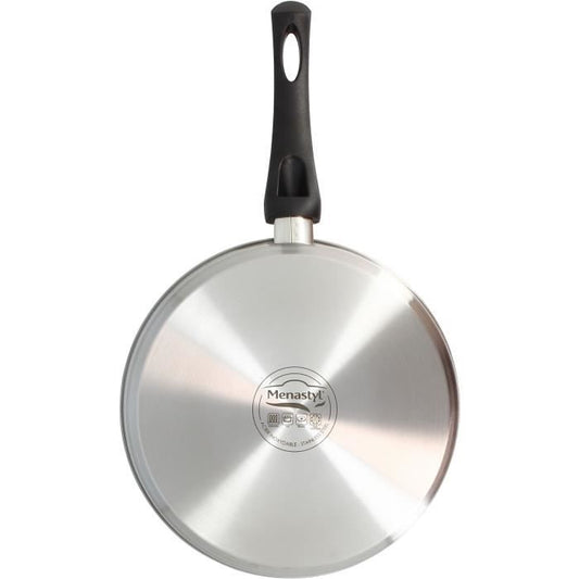 Sauté pan - MENASTYL - 6020248 - Stainless steel - 28 cm - Suitable for all hobs including induction