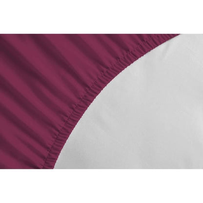 Fitted sheet - LOVELY HOME - LH71617 - 90x190+25 cm - Fuchsia