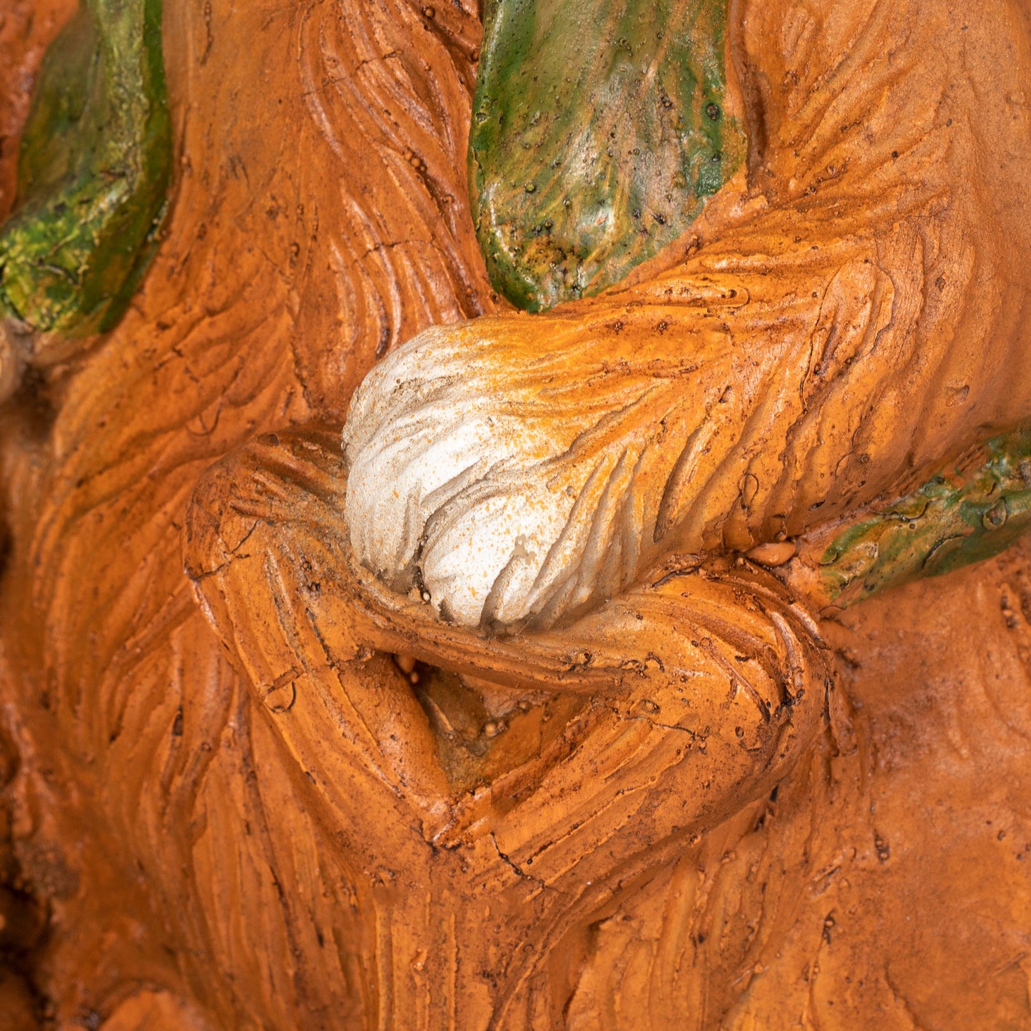 Outsunny Blumentopf, Hase mit Weidenkorb, wetterfest, 45x27x50cm, Braun