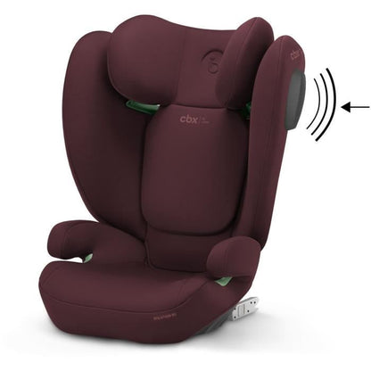 Car seat - CYBEX - Solution B3 i-fix - Dynamic - Group 2/3 - Reclining - Red