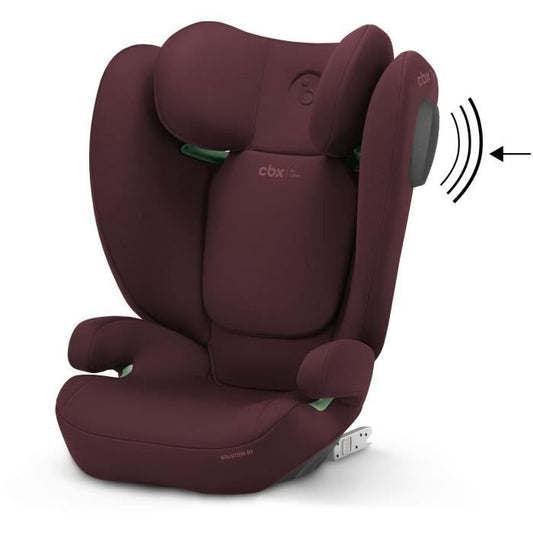 Car seat - CYBEX - Solution B3 i-fix - Dynamic - Group 2/3 - Reclining - Red