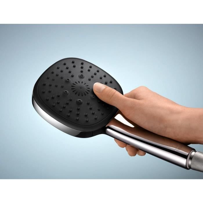 Shower head - GROHE Vitalio Comfort 110 26092001 - 3 jets (Rain/Stimulating/Massage) - Easy selection - Water saving - Chrome