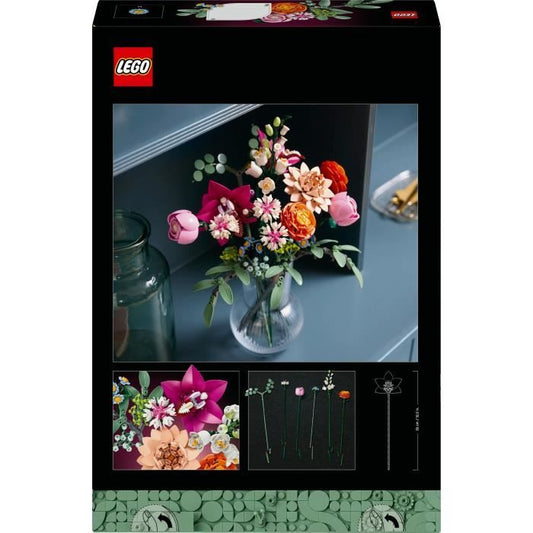 LEGO Botany 10342 Pretty Pink Flower Bouquet - Building Set for Adults
