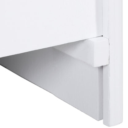 PawHut Hundetreppe 3 Stufen Katzentreppe Haustiertreppe Hundetreppe für Hunde und Katzen Tiertreppe Einstiegshilfe mit Teppich Staurum für Soffa Bett Tannenholz Weiß 40,5 x 44,5 x 38 cm