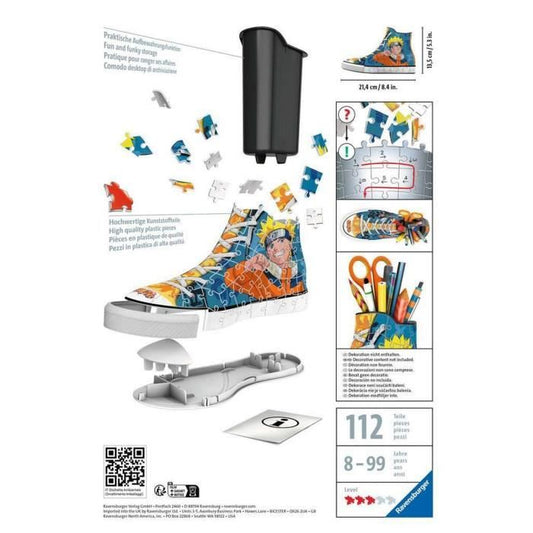 Naruto Sneaker 3D Puzzle