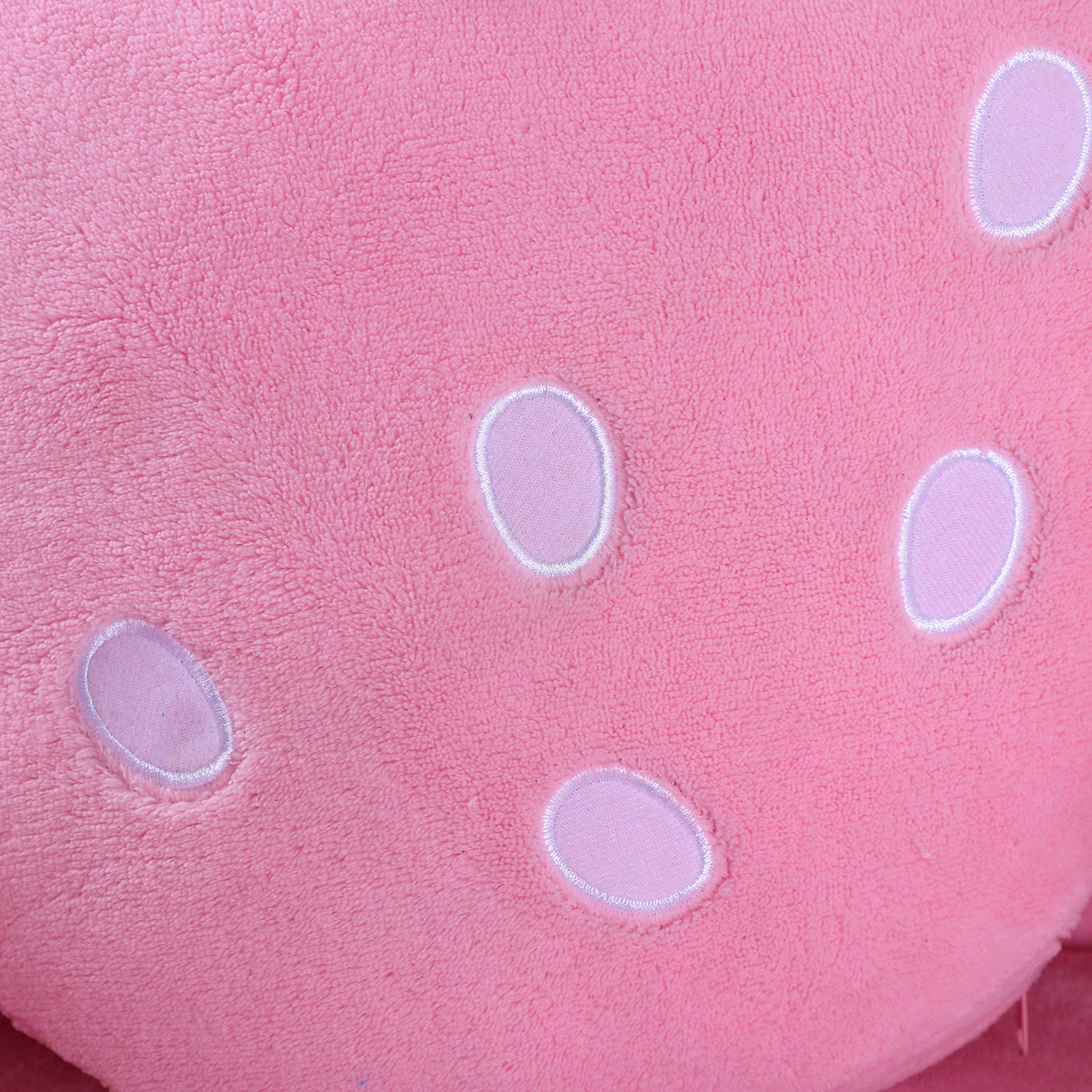 HOMCOM Kindersessel Kindersofa mit Korallenvlies-Optik, massiven Holzfüßen Sessel aus Schaumstoff Kinderstuhl für Kinderzimmer, Spielzimmer, 90 x 53 x 48cm, Rosa