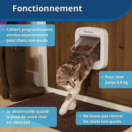 PETSAFE Chatiere with chip Staywell - For cat and dog