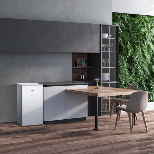 Table top refrigerator - OCEANIC - 90L - 37dB - Class E - L44.5 x D47.5 x H85 cm - White