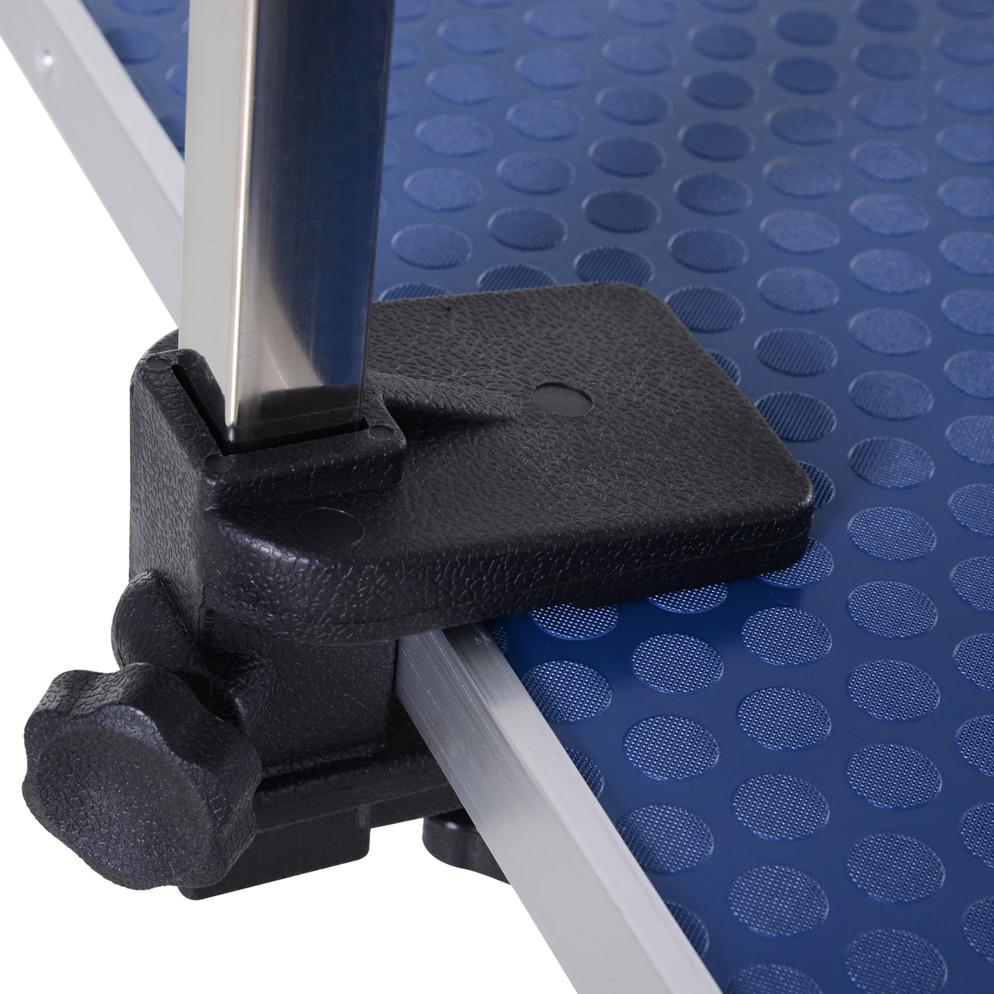 PawHut Dog Grooming Table, Height Adjustable, Foldable Pet Grooming Table, Dog Grooming Table, Dog Grooming Table, Clipping Table with Undercarriage for Dogs and Cats up to 100 kg, Blue