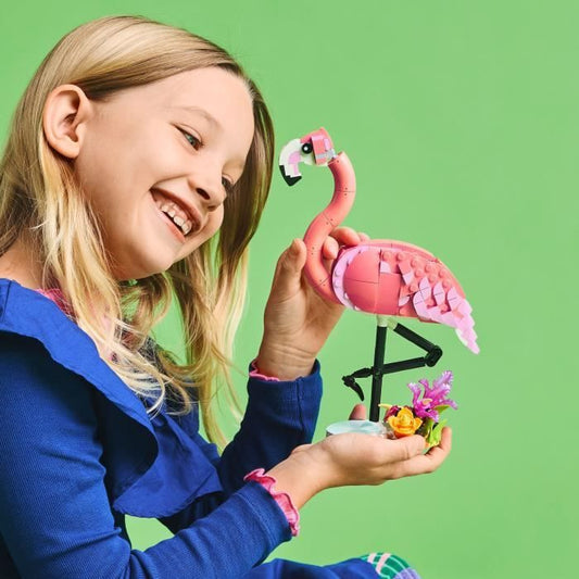 LEGO Creator 31170 3-in-1 Wild Animals: Flamingo - Toy for Girls Ages 8 and Up
