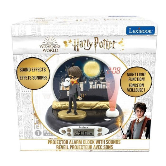 HARRY POTTER - 3D Projector Alarm Clock - Magic Sounds