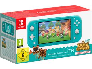 Switch lite Console Animal Crossing Turquoise