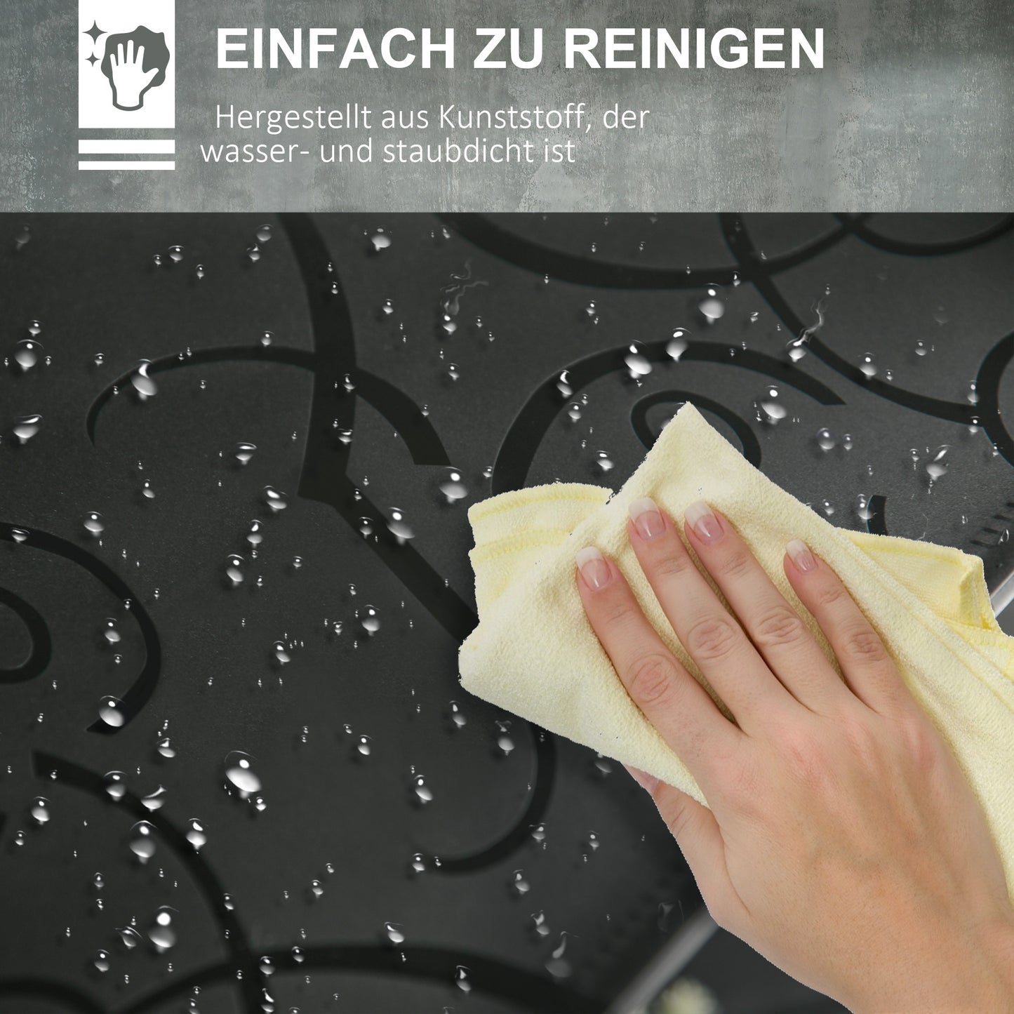 HOMCOM Modularer Aufbewahrungsschrank, Kleiderschrank, 16 Fächer, Kunststoff, Stahl