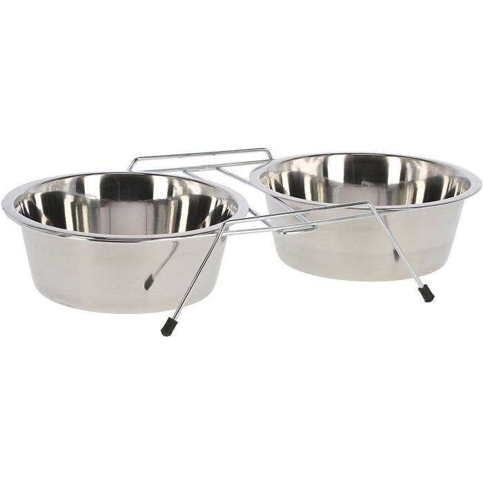 KERBL Support double bowls 2x900ml - For dog