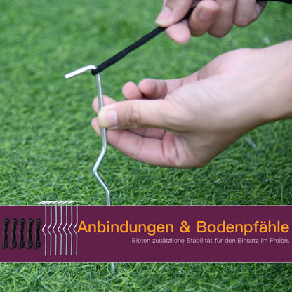 HOMCOM Halloween Aufblasbares Spukgespenst Luftfigur Aufleuchtend Deko 120/ 240 cm (Aufblasbarer Spukbaum)