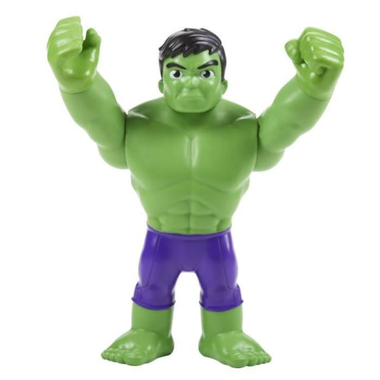Marvel Spidey and her extraordinary friends, superhero figurine giant Hulk format of 22.5 cm for children from 3 years old