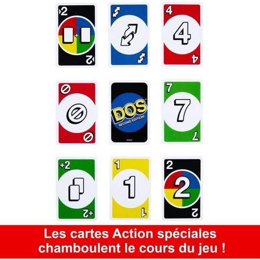 UNO DOS - MATTEL GAMES - HNN01 - MATTEL UNO CARD GAMES