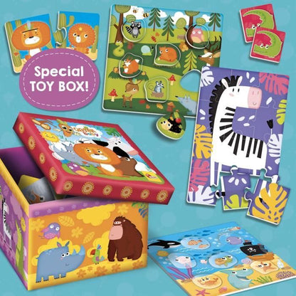 Super Box - CAROTINA BABY - Educational games, Giant format
