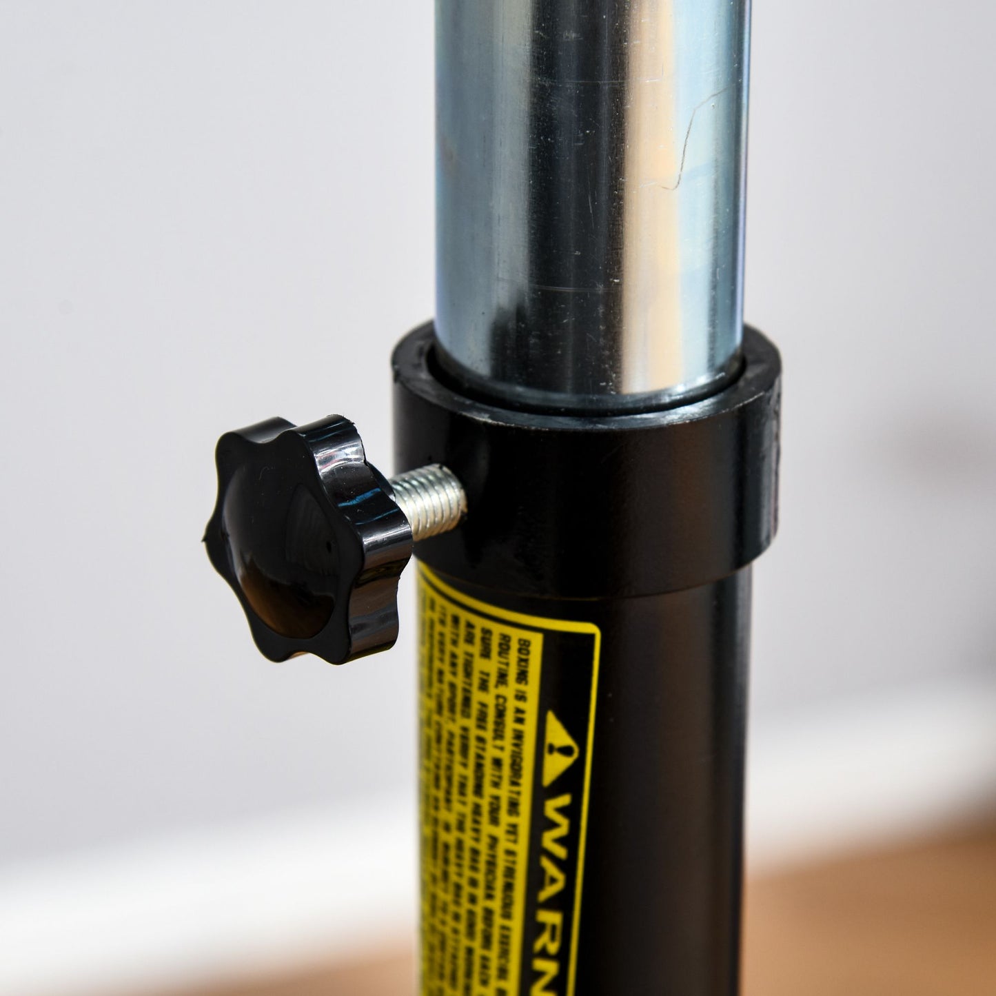 HOMCOM Boxstand Standbox-Trainer mit 2 Speedbällen Reflexstange und Saugnapf-Basis 160-230cm höhenverstellbar Geeignet für Erwachsene Jugendlichen Schwarz