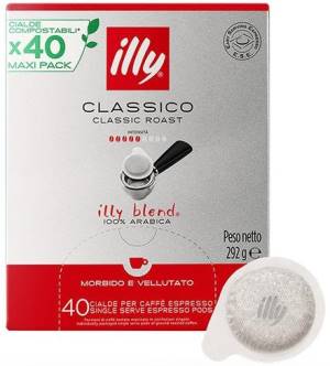 Illy Cialde Tostato Classica 44mm 40pz