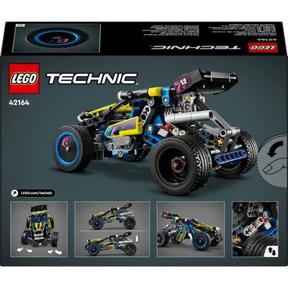 LEGO 42164 Technic Off-Road Racing Buggy, Rally Vehicle, Racing Car Building Toy
