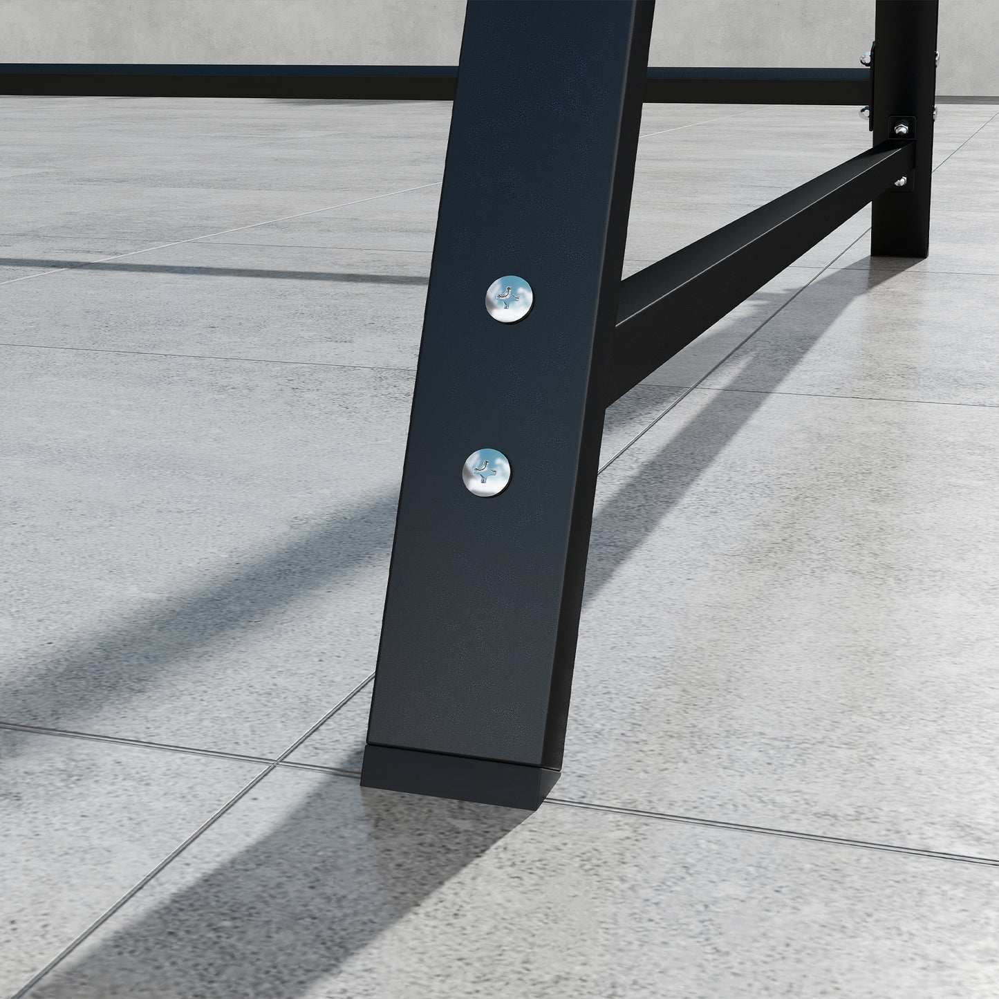 Outsunny Hollywoodschaukel mit verstellbarem Sonnendach, 2-Sitzer Gartenschaukel 142 x 112 x 162cm, Schwarz