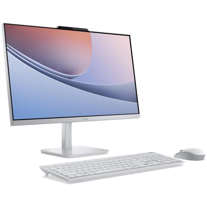 LENOVO Lenovo A100 All-in-One PC | Without Windows - 24 FHD - Core i3-N305 - 16GB - 512GB - Wireless Keyboard + Mouse
