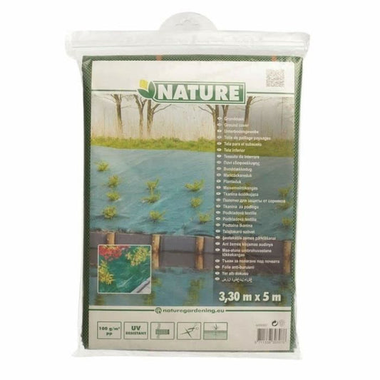 Mulch canvas landscapes - green 90 gr / m²- 3,3x5m
