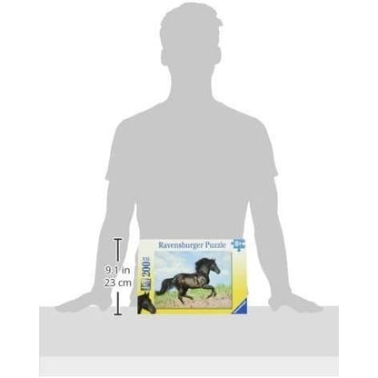 200 piece XXL Black stallion puzzle - Child - Landscape and nature - Ages 8 - 12803 - Ravensburger