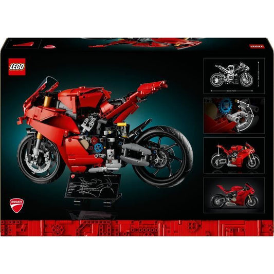 LEGO Technic 42202 The Ducati Panigale V4 S Motorcycle - Motorcycle to build for adults