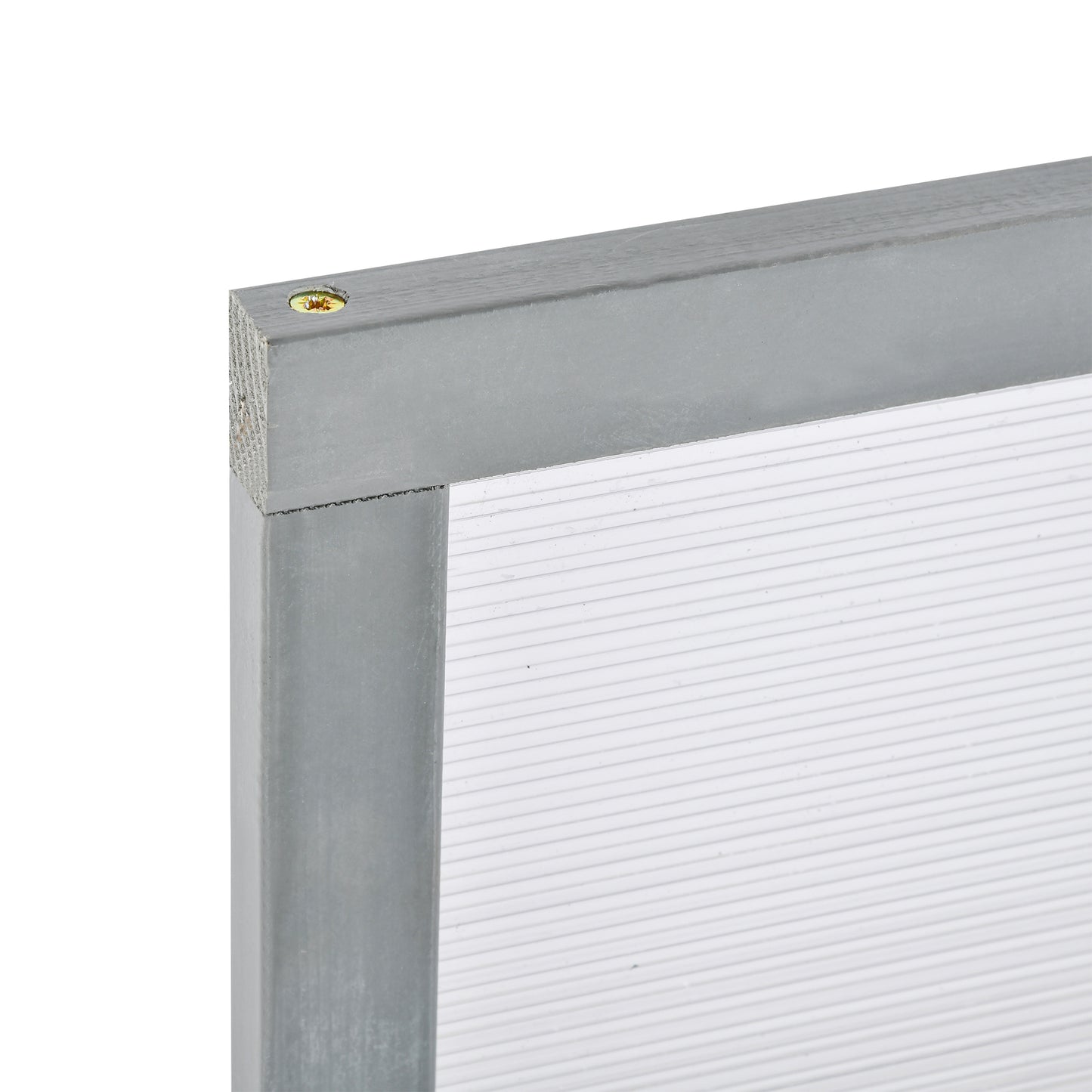 Outsunny Frühbeet Holz und Polycarbonat Treibhaus 90 x 46 x 40 cm Gewächshaus mit Abdeckung wetterfest Frühbeetkasten für Garten Pflanzenbeet Grau