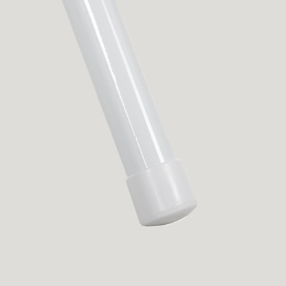 HOMCOM 4er-Set Klappstühle, Tragbare Bürostühle, Metallbeine, Faltstuhl für Büro, Empfang, Wartezimmer, Kunstleder, Weiß