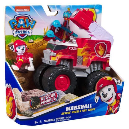 SPIN MASTER VEHICLE + RESCUE WHEELS MARCUS FIGURE Paw Patrol