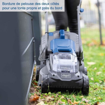 BC-MP320-X cordless lawnmower - 32cm cutting + mulching + collection + adjustable height - SCHEPPACH 20V IXES - without battery or charger