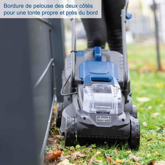 BC-MP320-X cordless lawnmower - 32cm cutting + mulching + collection + adjustable height - SCHEPPACH 20V IXES - without battery or charger