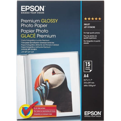 EPSON Premium glossy photo paper - 255g / m2 - A4 - 2x15 sheets