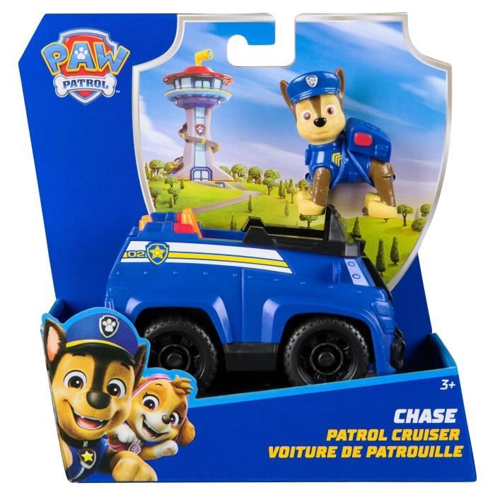 SPIN MASTERVEHICLE + CHASE FIGURE PAW Patrol