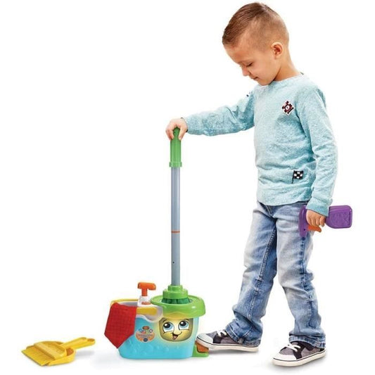 VTECH - 1,2,3 Imitate Me - Little Magi'clean Cleaning Trolley - Children's Imitation Toy