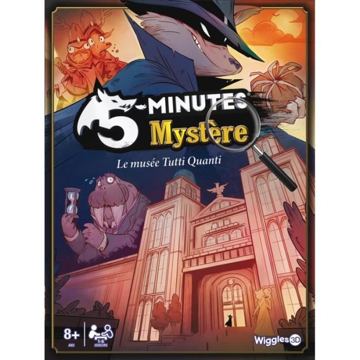 Board games - WIGGLES 3D - 5 Minutes Mystery - Card game