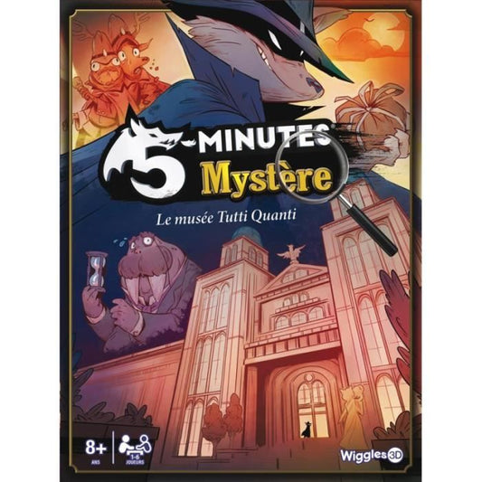 Board games - WIGGLES 3D - 5 Minutes Mystery - Card game