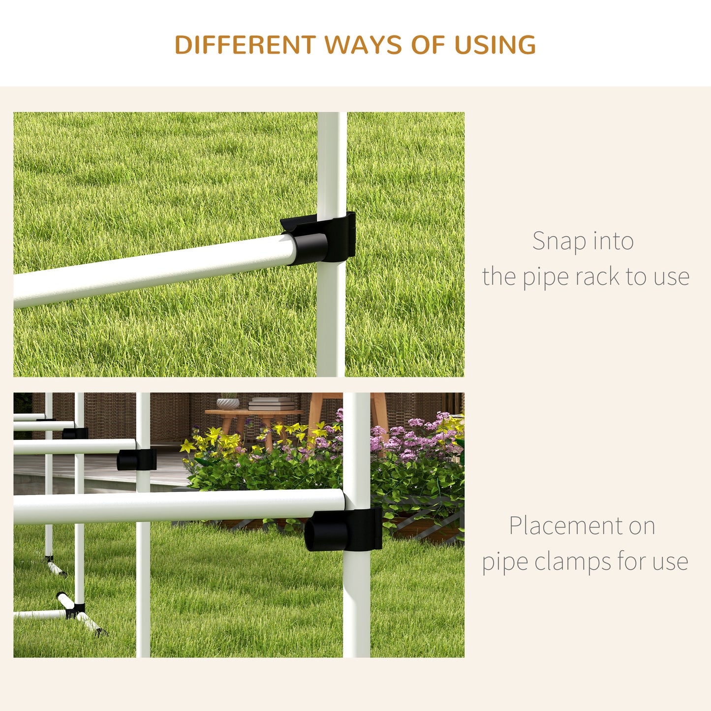 PawHut Agility Set Hunde 4-teiliges höhenverstellbar Agility-Ausrüstung Sprungstangen-Set Steckhürdenset med 4 Hürden Tragetasche Koordinationsträning Sprungstangen-Set för Spiele Training